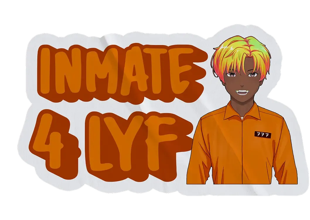 an Inmate 4 Lyf sticker